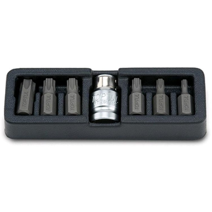 купить купить Набор биты для отвертки TORX TOPTUL 10мм T25-T55 7ед. GAAT0705  