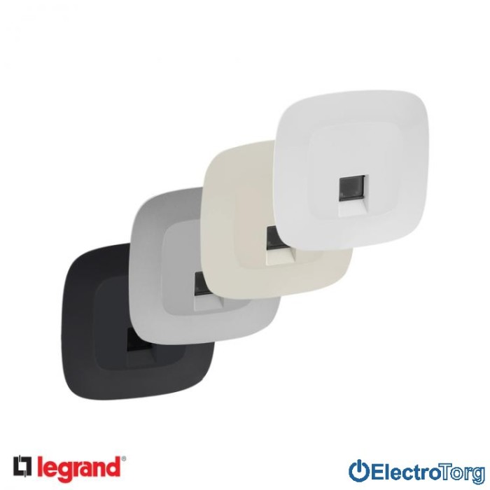 купить купить Розетка компьютерная RJ45 6 UTP в сборе Valena ALLURE Legrand  