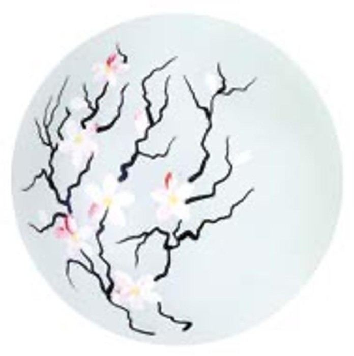 Світильник закритого типу, скло-метал, Е27, 60W, 150х100мм, 05SV-10 сакура рожева