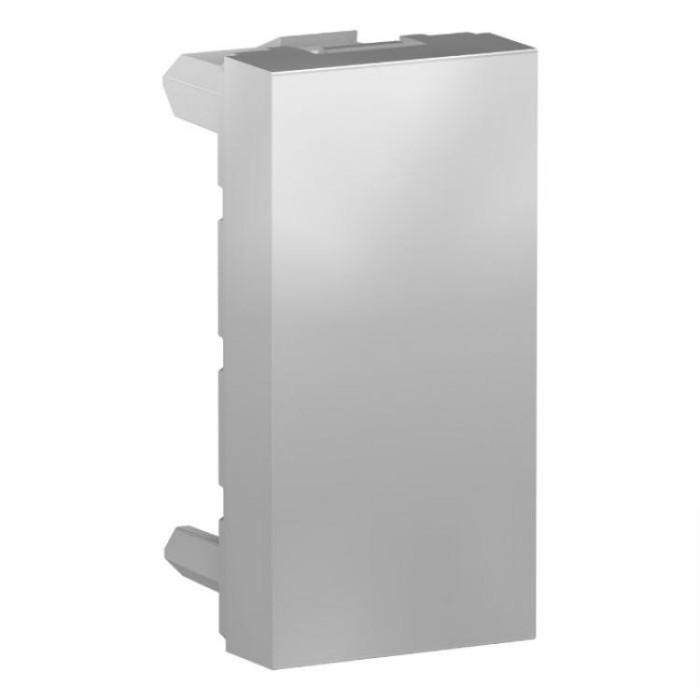 купить купить Заглушка 1 модуль алюминий Unica New Schneider Electric (Шнайдер Электрик)  