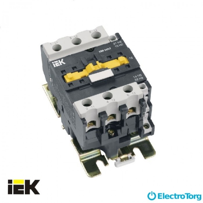 купить купить Контактор КМИ-35012 50А 380В/АС3 1з+1р (НО+НЗ) ИЭК (IEK)  