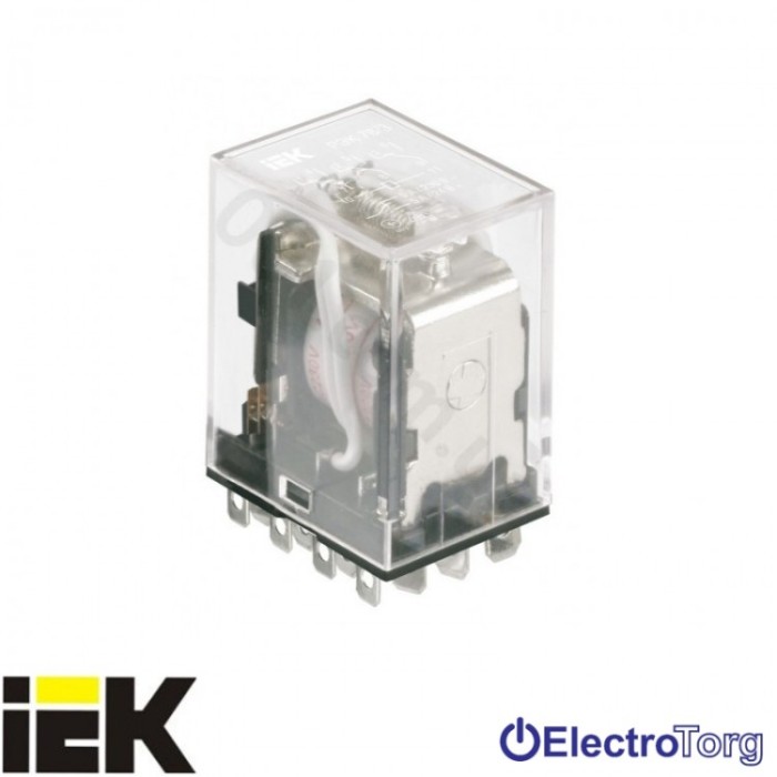 Реле РЭК78/4 (MY4) 3А 220В АC ИЭК