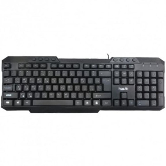 купить купить Дротова клавіатура HAVIT HV-KB613 USB Black  