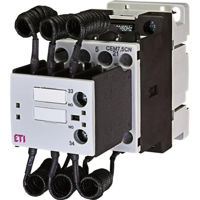 Контактор CEM 7,5CN.10 (7,5/10кВАр-400/440V) ETI