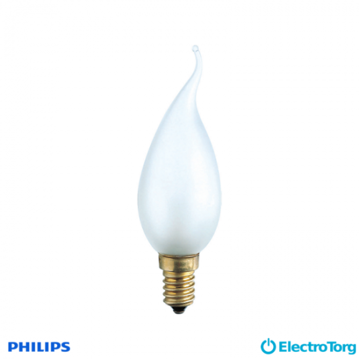 купить купить Лампа накаливания Deco 40W E14 230V BXS35 FR 1CT/4X5F Philips  