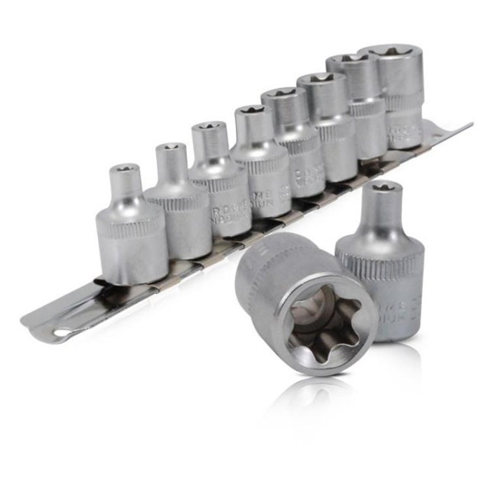купить купить Набор головок TORX 10 ед, E5-E16, 3/8&quot;INTERTOOL ET-6015  