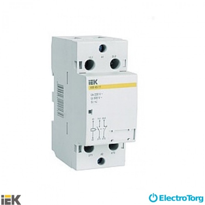 купить купить Контактор модульный КМ63-11 AC ИЭК (IEK)  