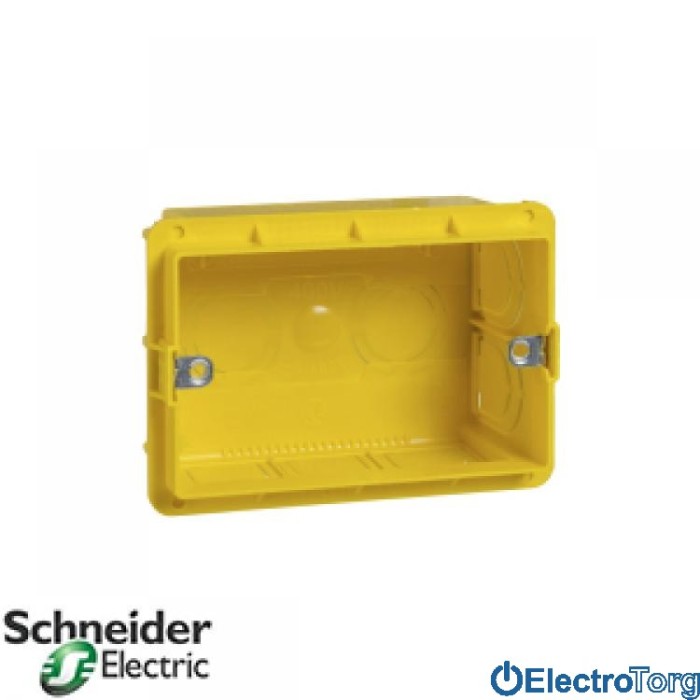 Коробка для наружного монтажа 3-модульная Unica Schneider