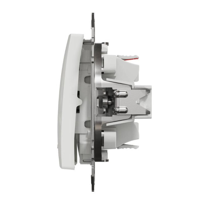 Одноклавішний перемикач з підсвіткою Білий Sedna Design Schneider Electric