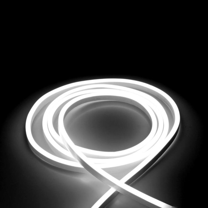 Світлодіодна стрічка NEON LEBRON L-NS, 8x16мм, SMD 2835, 120LED 7W/m, AC220V, 4000K, ІР65, (1м)