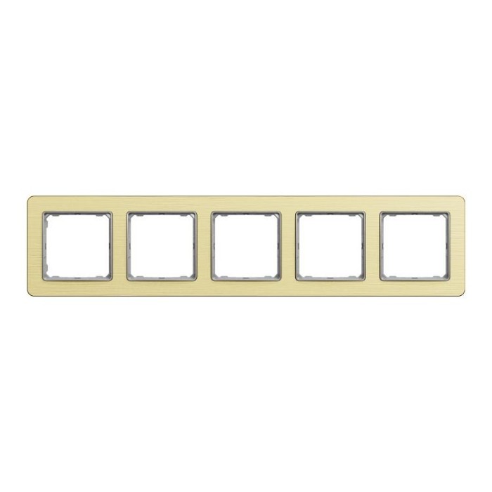 Рамка 5-постова  Матове золото Sedna Elements Schneider Electric