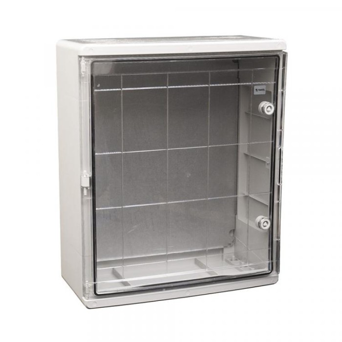 Корпус пластиковий ударостійкий (щит) 500x600x220мм з проз. дв. IP65 Takel