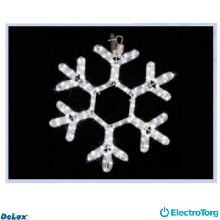 купить купить Светодиодное украшение мотив Snowflake IP44 DELUX  