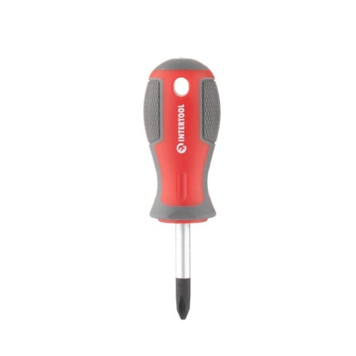 купить купить Отвертка крестовая PH2*38 мм, CR-V INTERTOOL VT-3319  
