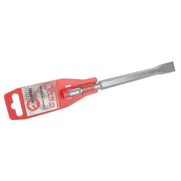 купить купить Зубило по камню SDS 20мм, 250x14мм INTERTOOL SD-0411  