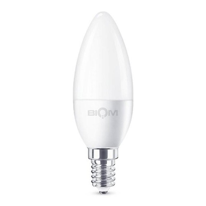 купить купить Светодиодная лампа Biom BT-589 C37 9W E14 4500К матовая  