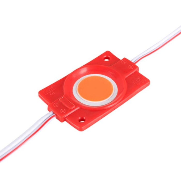 купить купить Светодиодный модуль BRT COB 2.4W круглый RED, 12В, IP65 красный  