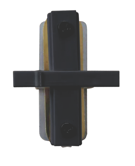 З'єднувач вбудованого шинопроводу VELMAX V-IC-R, прямий, чорний