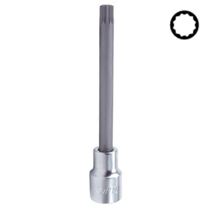 купить купить Насадка SPLINE TOPTUL M12 L140мм 1/2&quot; BCMD1612  