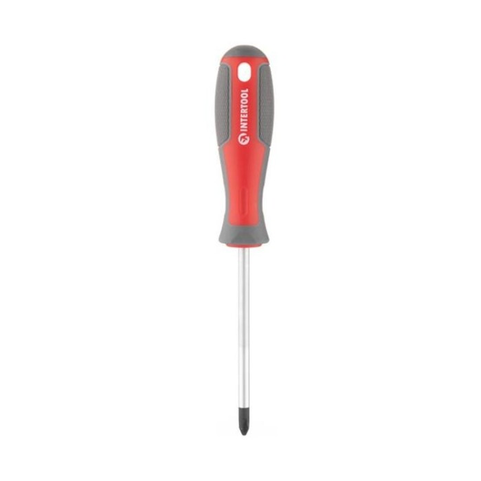 купить купить Отвертка крестовая PH2*100 мм, CR-V INTERTOOL VT-3320  