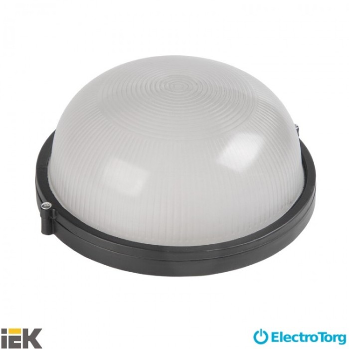 купить купить Светильник НПП1101 черный/круг 100Вт IP54  ИЭК (IEK)  