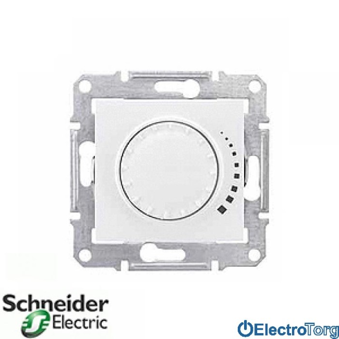 Диммер ёмкостный поворотный 325VA белый Sedna Schneider Electric (Шнайдер Электрик)
