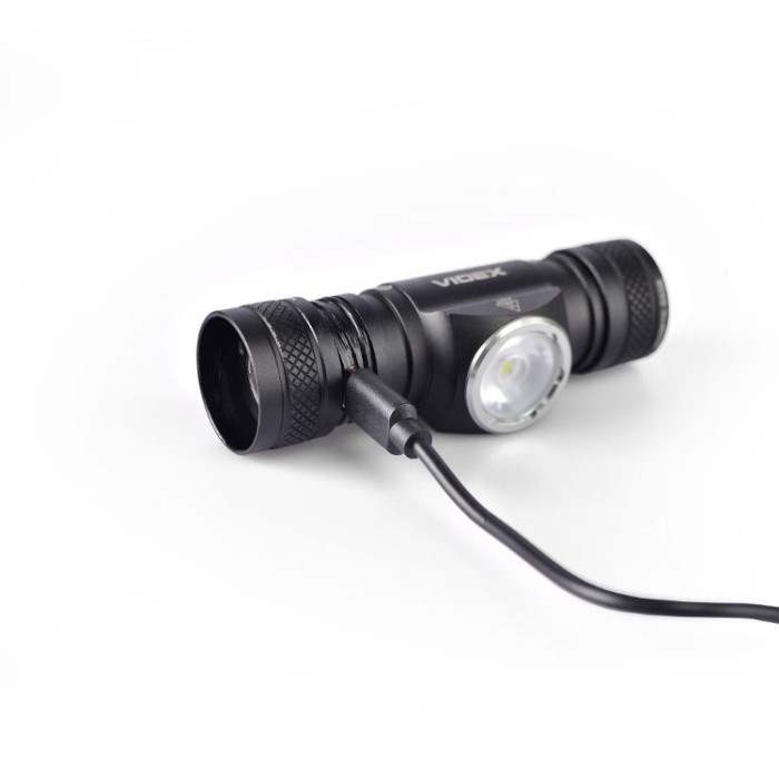 купить купить Налобний світлодіодний ліхтарик VIDEX VLF-H065A 1200Lm 5000K  