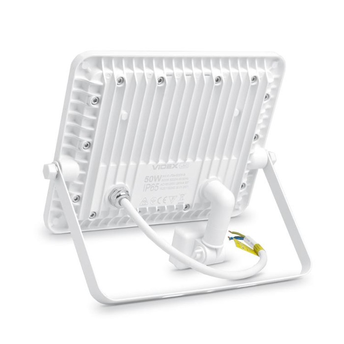 купить купить LED прожектор VIDEX F2e 50W 5000K з датчиком руху та освітленості  