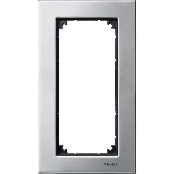 купить купить Рамка 2-м б/п металл платина Merten M-Elegance Schneider Electric (Шнайдер Электрик)  