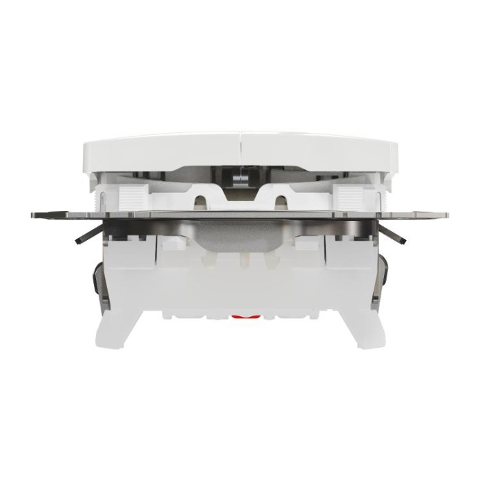 Двоклавішний вимикач з підсвіткою Білий Sedna Design Schneider Electric