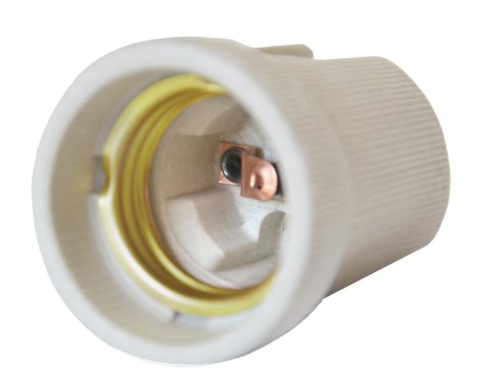 Патрон Е27 кераміка 4А, 250В