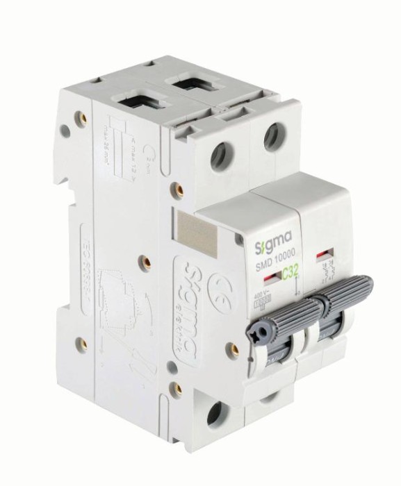 Авт. вимикач SIGMA 10кА, 2Р, 40А &amp;quot;С&amp;quot; (1SMD240C)