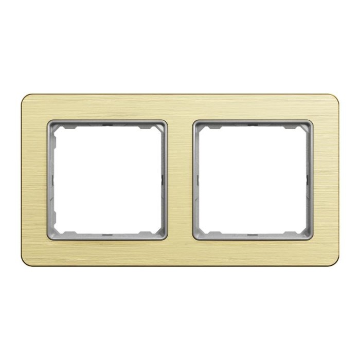 Рамка 2-постова  Матове золото Sedna Elements Schneider Electric