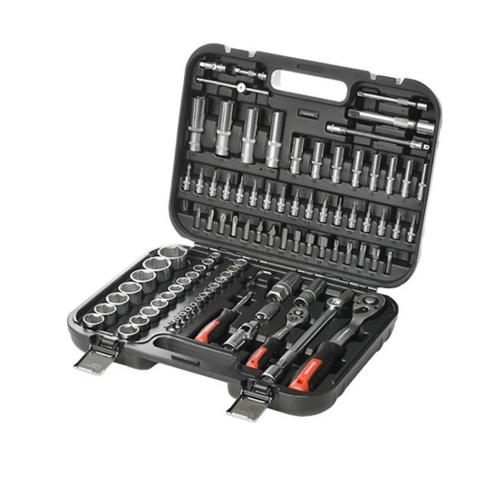 купить купить Набор инструментов 94 ед. STORM, 1/2&quot;, 1/4&quot;, Сr-V INTERTOOL ET-8094  