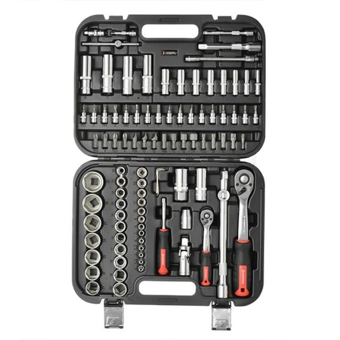 купить купить Набор инструментов 94 ед. STORM, 1/2&quot;, 1/4&quot;, Сr-V INTERTOOL ET-8094  