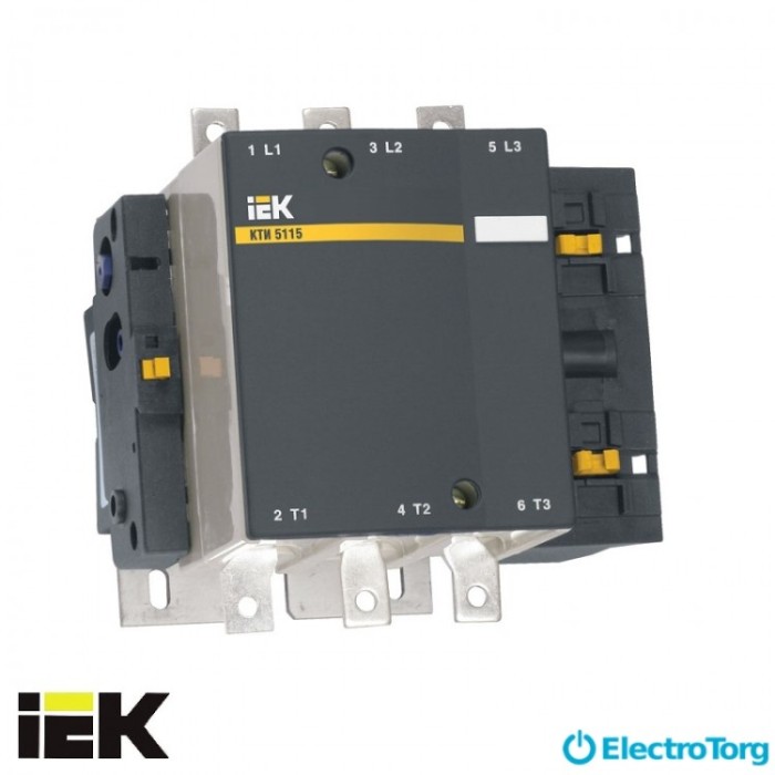 купить купить Контактор КТИ-5115 115А 380В/АС3 ИЭК(IEK)  
