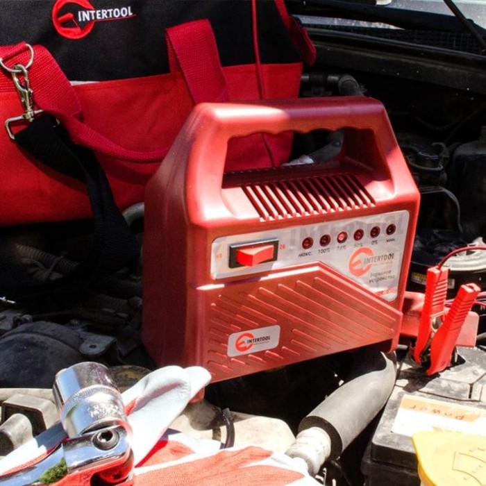 купить купить Набор инструментов для автомобиля Авто-помощник INTERTOOL BX-1002  