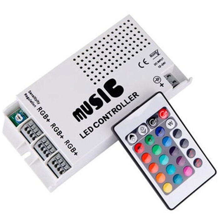 купить купить Контроллер RGB OEM 9A-IR-24 music  