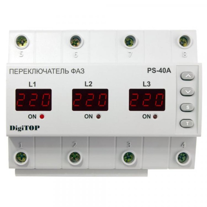 купить купить Переключатель фаз DigiTOP PS-40A  