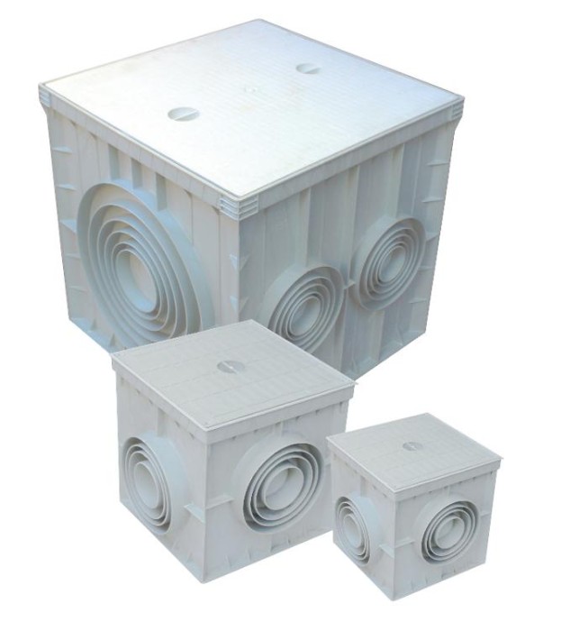 Колодязь кабельний 400х400х400мм з кришкою Mutlusan (074 048 624040)