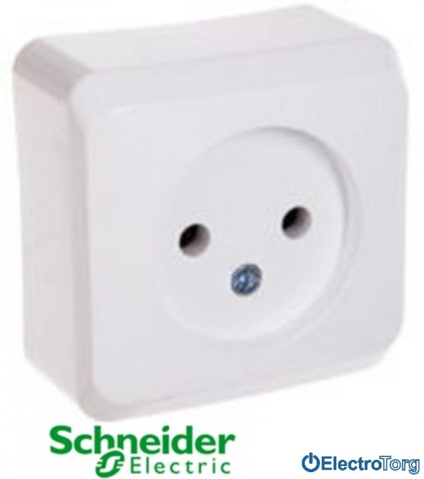 купить купить Розетка без з/к 16A 220V белая Prima Schneider Electric (Шнайдер Электрик)  