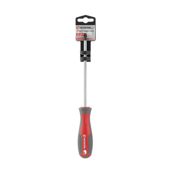 купить купить Отвертка крестовая PH2*150 мм, CR-V INTERTOOL VT-3322  