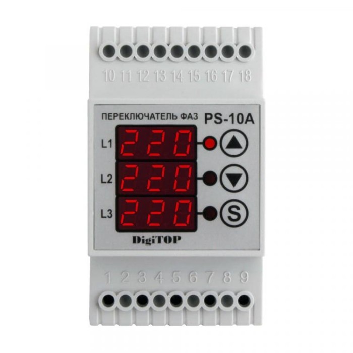 купить купить Переключатель фаз DigiTOP PS-10A  