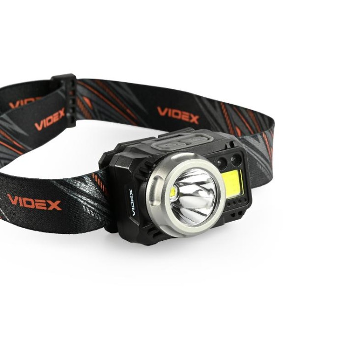купить купить Налобний світлодіодний ліхтарик VIDEX VLF-H075C 550Lm 5000K  