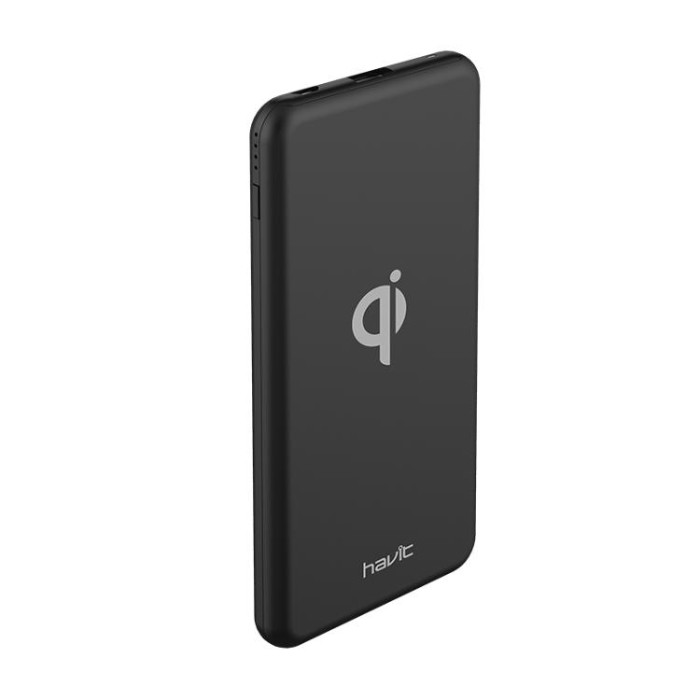 купить купить Повербанк з бездротовою зарядкою HAVIT HV-H347 Black 10000mAh  