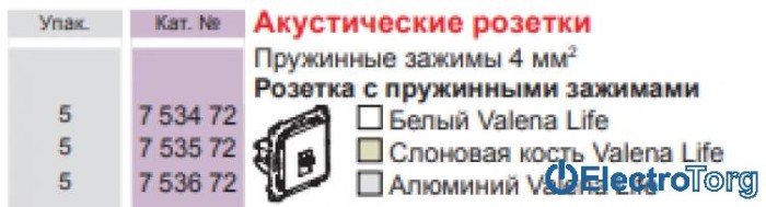 купить купить Механизм аудио розетки одинарной алюминиевый Valena LIFE Legrand  