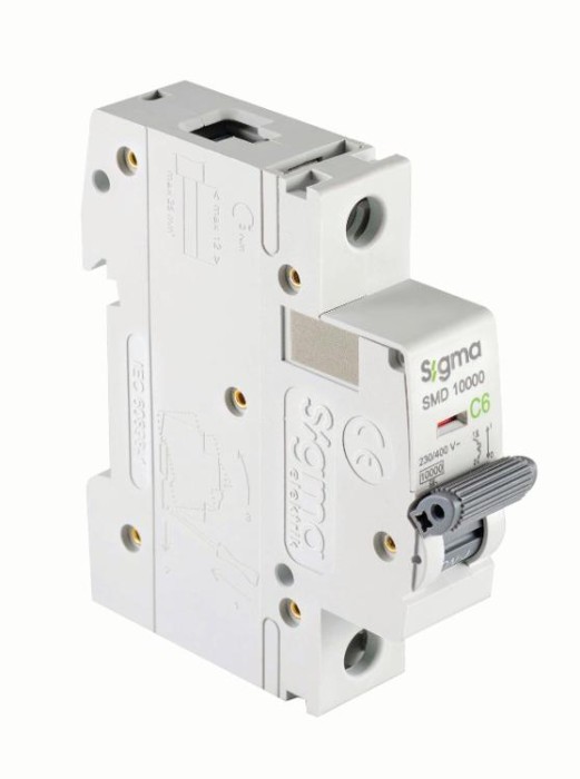 Авт. вимикач SIGMA 10кА, 1Р, 50А &amp;quot;С&amp;quot; (1SMD150C)
