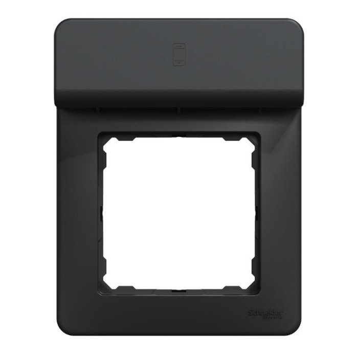 Рамка з підставкою для мобільного Чорний Sedna Design Schneider Electric