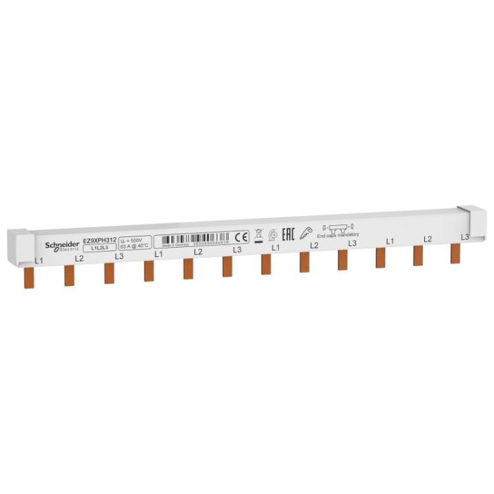 купить купить Гребенчатая шина 3P 63А 12 модулей Easy9 Schneider Electric  