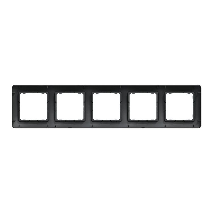 купить купить Рамка 5-постова Чорний Sedna Design Schneider Electric  